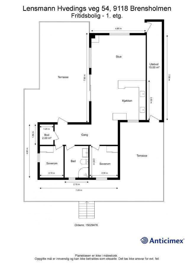 Brensholmen Beach House Tromsø Zewnętrze zdjęcie